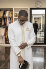 Premium Two-Piece Kaftan Suit - Image 10