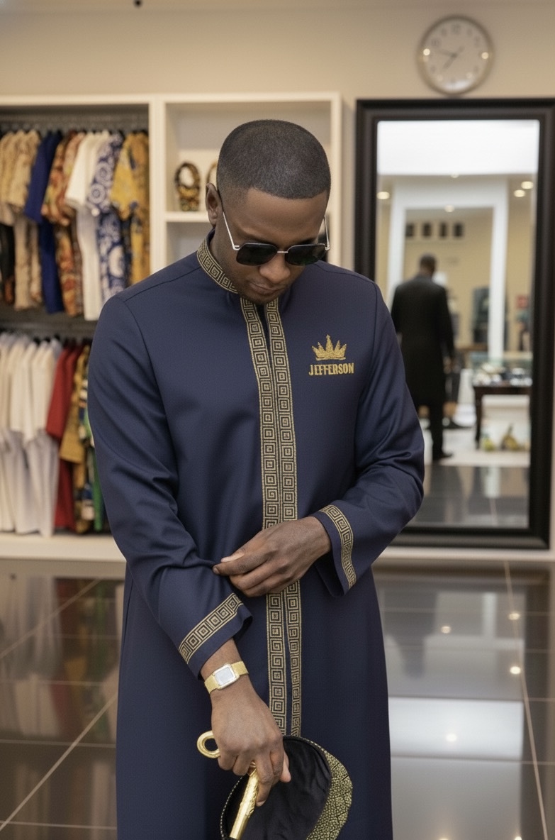 IMG_0548 Premium Two-Piece Kaftan Suit - Image 1