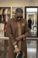 Premium Two-Piece Kaftan Suit - Image 6