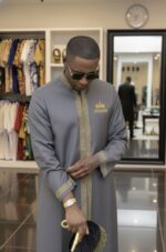 Premium Two-Piece Kaftan Suit - Image 5
