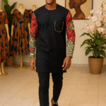 Senator Outfit With Vintage Print