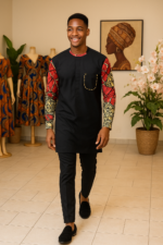 Senator Outfit With Vintage Print