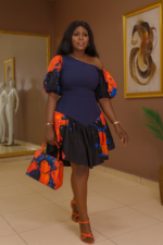 Ankara Skirt and Blouse Outfit
