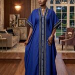 Luxury Free Size Kaftan Maxi Dress