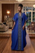 Luxury Free Size Kaftan Maxi Dress
