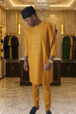 Men’s Agbada-Style Kaftan Set - Image 8