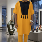 Luxury Agbada-Inspired Senator Set
