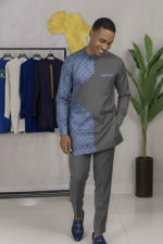 Polka Premium Kaftan Set - Image 2