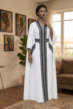 Ameze Elegant African Free Size Boubou Maxi Gown - Image 2