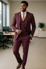 Men’s 3-Piece Slim Fit Suit – Formal Business and Special Occasion Outfit - Image 4