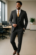 Men’s 3-Piece Slim Fit Suit – Formal Business and Special Occasion Outfit - Image 3