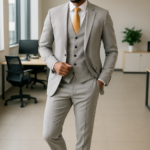 Men’s 3-Piece Slim Fit Suit – Formal Business and Special Occasion Outfit